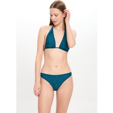 Kadın Taşlı Geniş Üçgen Bikini Takımı 25SW028ST