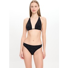 Kadın Taşlı Geniş Üçgen Bikini Takımı 25SW028ST
