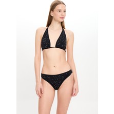 Kadın Taşlı Geniş Üçgen Bikini Takımı 25SW028ST