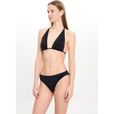 Kadın Taşlı Geniş Üçgen Bikini Takımı 25SW028ST