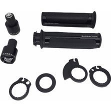 Barracuda Motosiklet Elcik Takımı Siyah