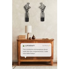 Modern Tasarım Ahşap Duvar Saati | Siyah & Sonomo Mdf | 48CM Büyük Boy
