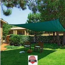 3.5 Metre x 2.5 Metre %95'lik Gölgelik File 300 Grm  Işçilik'li Halkalı Kemerli