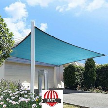3.5 Metre x 2.5 Metre %95'lik Gölgelik File 300 Grm  Işçilik'li Halkalı Kemerli