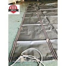 4.5 Metre x 7 Metre Kamyon-Tır-Kamyonet Çadırı Çift Sıra Kuşaklı 250 Grm Pilsa Ipli Lastikli