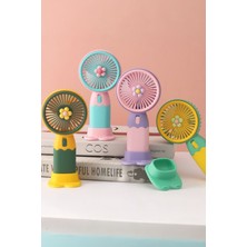 Wexta Taşınabilir Mini Fan Soğutucu Masa Üstü Vantilatör Usb Şarjlı Pratik