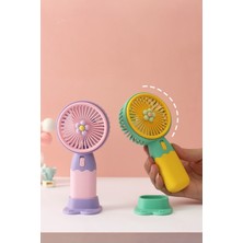 Wexta Taşınabilir Mini Fan Soğutucu Masa Üstü Vantilatör Usb Şarjlı Pratik