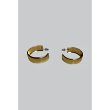 Gold Renk Halka Küpe