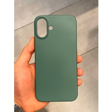 Iphone 16 Plus Uyumlu Içi Kadife Koruyucu Lansman Silikon Kılıf