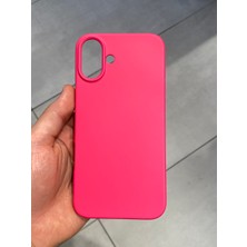 Iphone 16 Plus Uyumlu Içi Kadife Koruyucu Lansman Silikon Kılıf