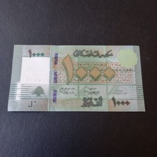 Escoines Koleksiyon 39963683F538D76BA2 Lübnan 1000 Livres Çil Eski Yabancı Kağıt Para