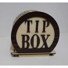 Tip Box Ahşap Bahşiş Kutusu
