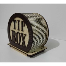 Tip Box Ahşap Bahşiş Kutusu