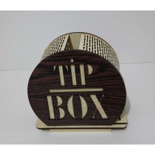 Tip Box Ahşap Bahşiş Kutusu