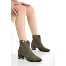 8018  Kadın Süet Hakiki Deri Yazlık Bot