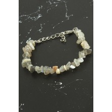 Akik Kırık Doğaltaşlı Bileklik