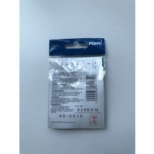 Uzun Pa.la Delikli Sap 1/0 Numara 18'li Paket Beyaz M-9946 Baitholder Olta Iğnesi