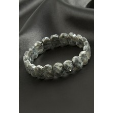 Oval Kesim Akik Doğaltaşlı Bileklik