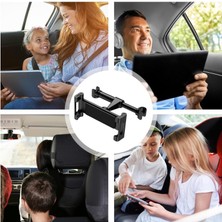 Araç Araba Arka Koltuk Tablet Telefon Tutucu 360° Dönüş| Suv Kamyon Otomobil Uyumlu | Kolay Kurulum