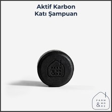 Farm & More Aktif Karbon Katı Şampuan
