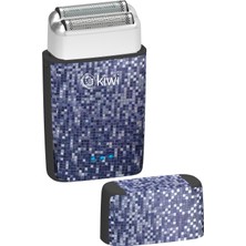 UltraNova Mavi Ks-3007 Paslanmaz Çift Çelik Şarjlı Saç Tıraş Makinesi