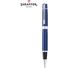 Sheaffer - WizDesign 9341-1 300 Serisi Roller Kalem Parlak Mavi Krom ( İsme Özel Seçeneği - Hediyelik )