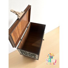 Dekoratif Hazine Sandığı 31X16.5X14,5 cm Ölçülerinde