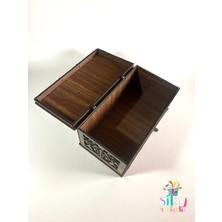 Dekoratif Hazine Sandığı 31X16.5X14,5 cm Ölçülerinde