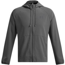 UA6003001 Under Armour Ua Stretch Wvn Windbreakereu Erkek Yağmurluk-R&amp;uuml;zgarlık Antrasit