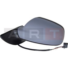 Art Ayna Peugeot 407 2004-2010 Elektrikli Isıtmalı Astarlı Mavi Cam Sol
