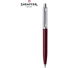 Sheaffer - WizDesign 321-2 Sentinel Tükenmezkalem Krom Bordo