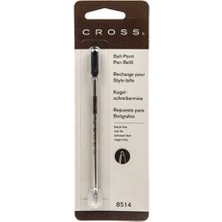 Cross - WizDesign 8514D Tükenmez Refill (Siyah Fıne) (6*1'li Kart - 6 Adet)