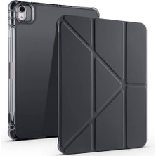iPad Air 11 2025 M3 Kılıf Tri Folding Kalem Bölmeli Standlı Kılıf