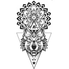 Attach FF-134 Orta Boy Desen Geçici Dövme-Tatto