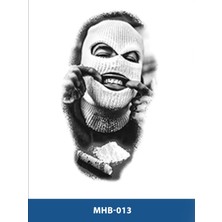 Attach MHB-013 Orta Boy Maskeli Amigo Desen Geçici Dövme-Tatto
