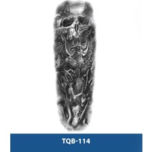 Attach TQB-114 Savaşcı Desen Geçici Kol Dövmesi-Tatto