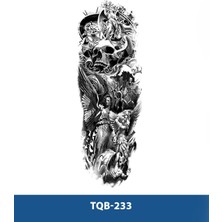 Attach TQB-233 Kurukafa Desen Geçici Kol Dövmesi-Tatto