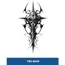 Attach TBS-8649 Orta Boy Desen Geçici Dövme-Tatto