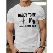 Daddy To Be Baskılı Özel Tasarım Oversize