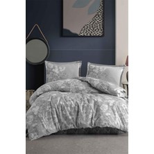 Clasy Ranforce %100 Pamuk Tek Kişilik Nevresim Takımı Destin V1 Gri