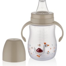 Babyjem Damlatmayan Suluk Alıştırma Bardağı 250 ml Vizon