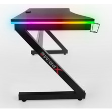 Xprime Markus Pro Rgb Ledli Oyuncu Masası