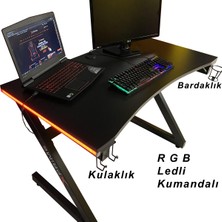 Xprime Markus Pro Rgb Ledli Oyuncu Masası
