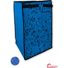 UltraNova Lacivert pazar arabası yedek çanta, 58x39 cm, TR menşei, dayanıklı ve şık tasarım