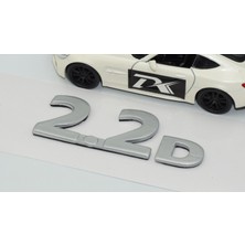Dk Tuning 2.2d Gri Abs Bagaj Yazı Logo Arma Jaguar Ile Uyumlu