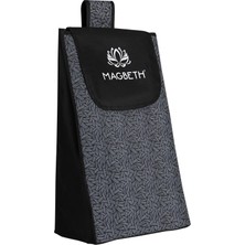 UltraNova Büyük Boy Kaliteli Pazar Arabası Çantası Siyah 33x80 TR