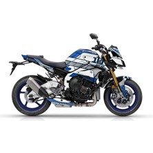 Yamaha mt 10 Mavi Beyaz Mdl3 Full Sticker Set Kıt