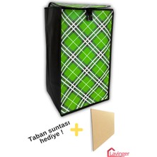 UltraNova Yeşil Pazar Arabası Yedek Çantası ve Taban Suntası, 32x58 cm, TR Menşei