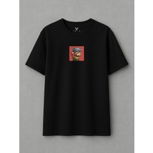 Vagonet Unisex Ape Baskılı Oversize T-Shirt