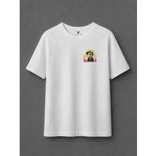 Vagonet Unisex Frog 2 Baskılı Oversize T-Shirt